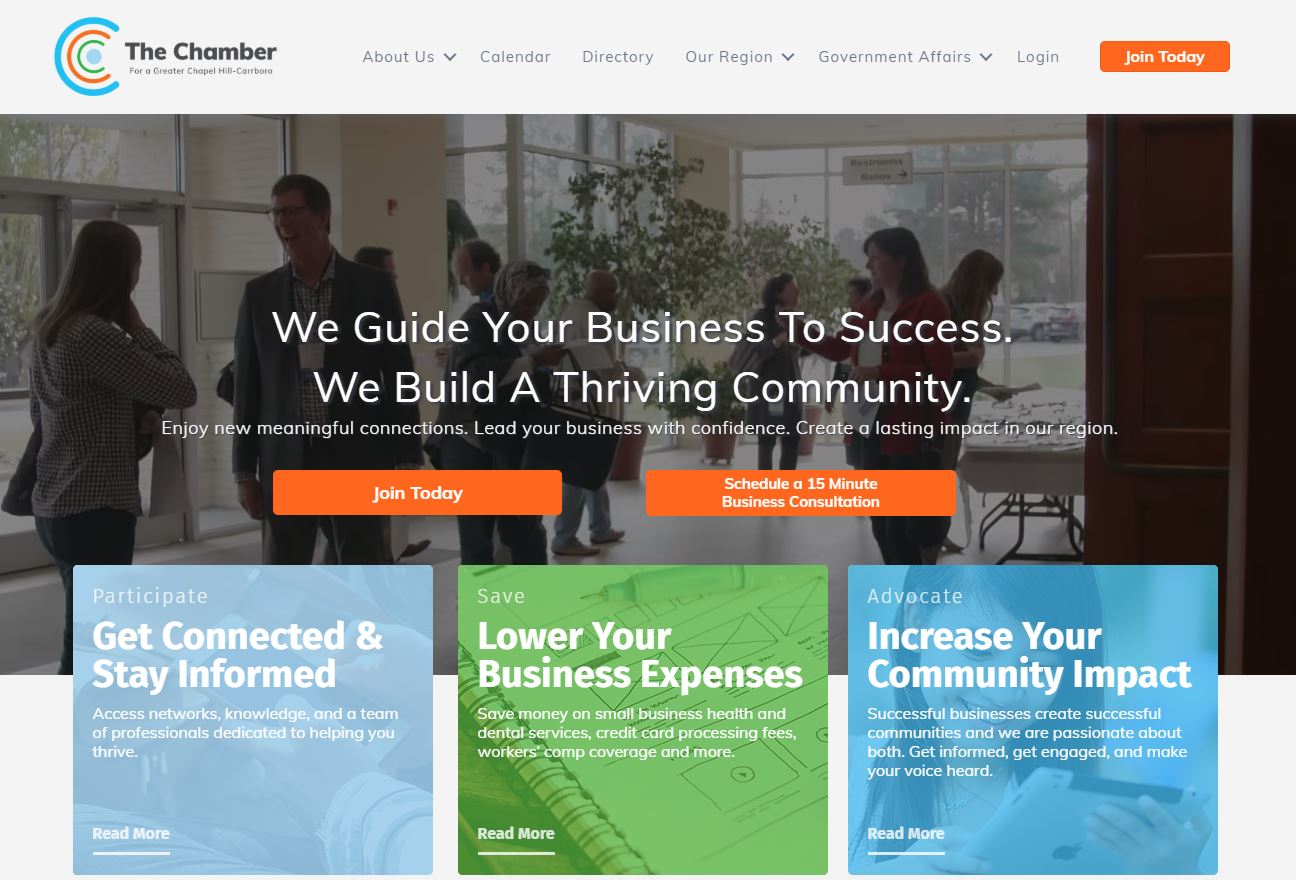 the Chamber For A Greater Chapel Hill-Carrboro