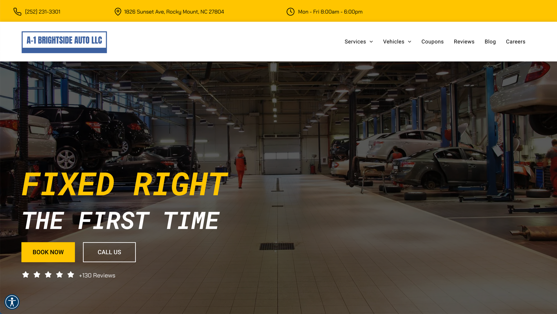 A 1 Brightside Auto LLC logo