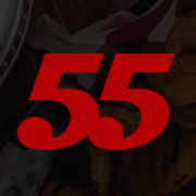 Hwy 55 Burgers Shakes & Fries logo