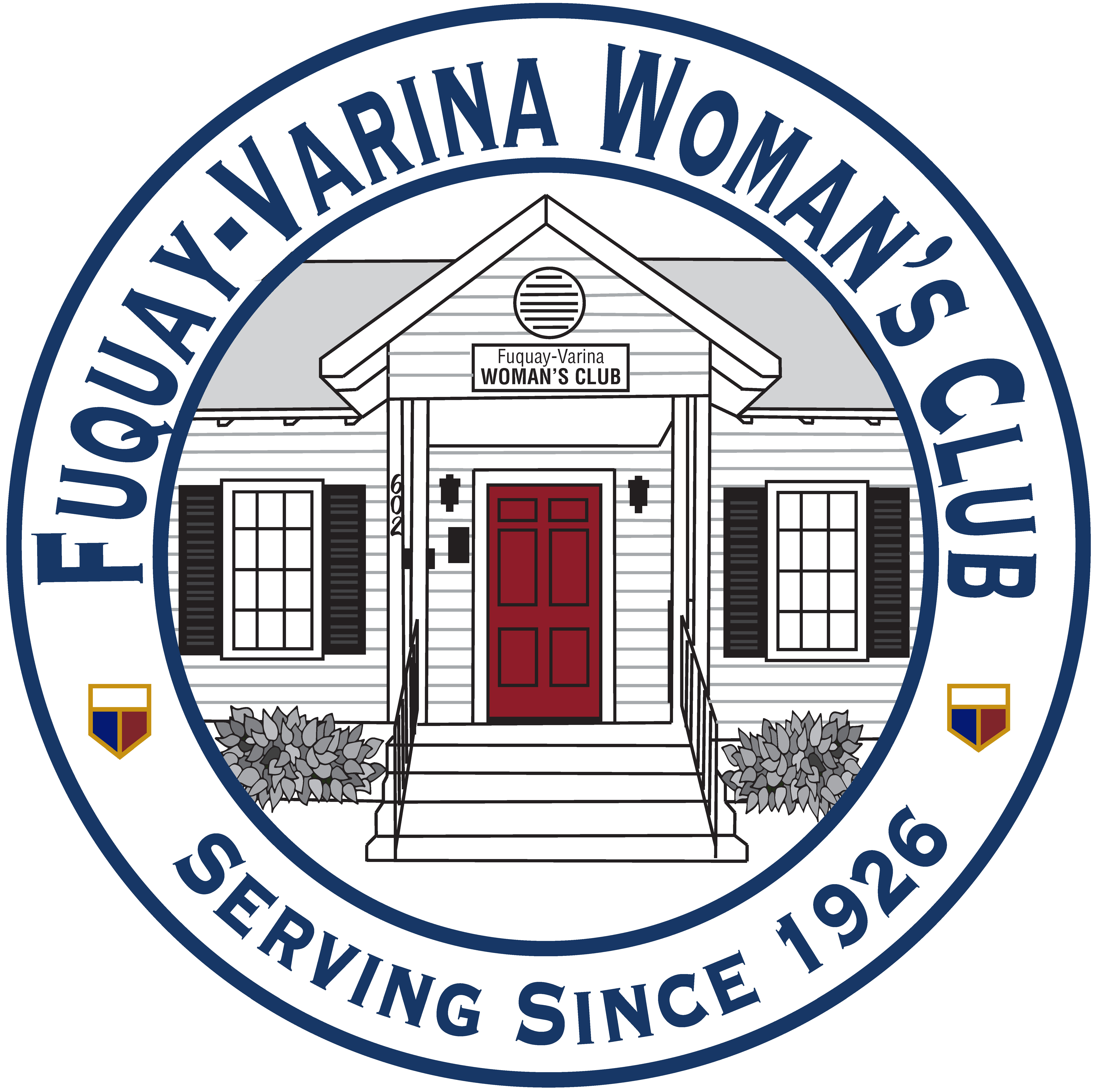 Fuquay-Varina Woman's Club Clubhouse logo