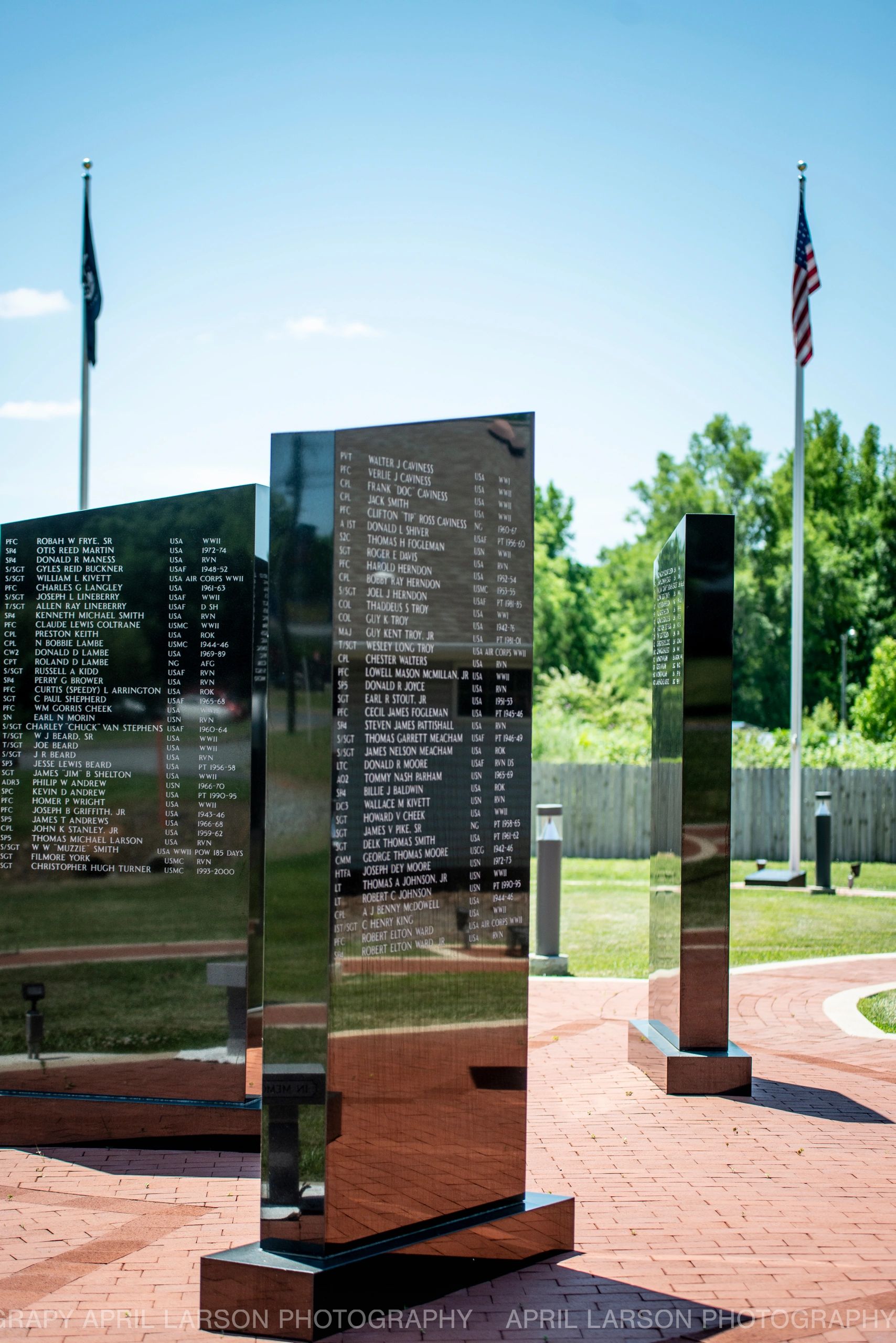 Liberty Veterans Memorial And Gardens logo