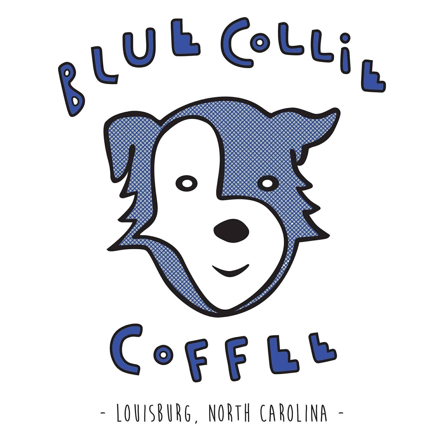 Blue Collie Coffee Shop logo
