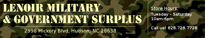 Lenoir Military & Gov't Surplus, LLC logo