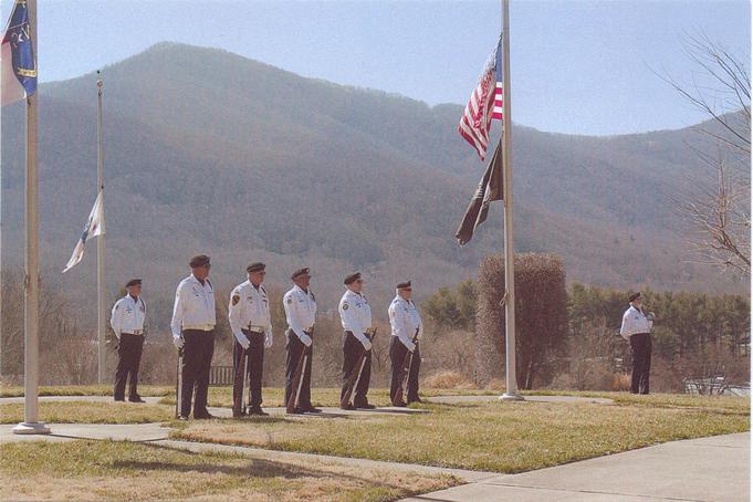 Caldwell County Veterans Honor Guard logo