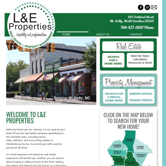 L&E Properties logo